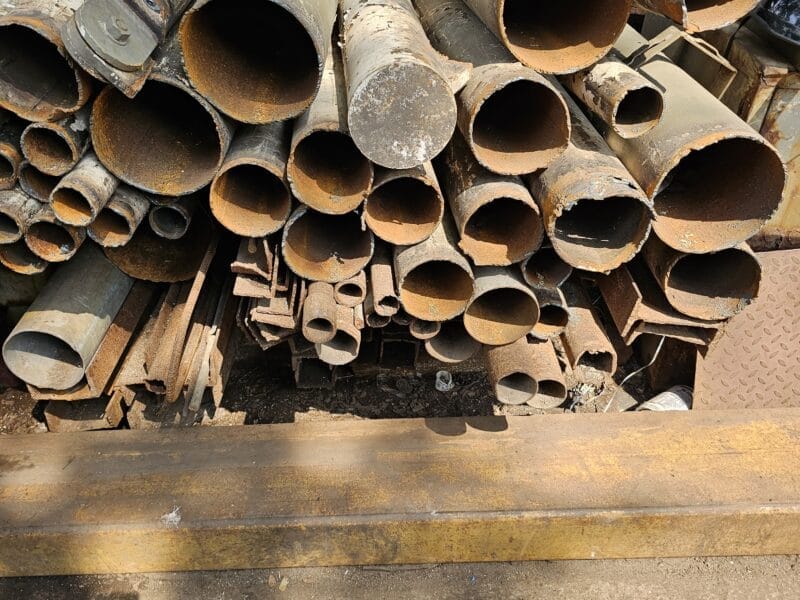 Mild Steel Round Pipes 22 cm outer diameter